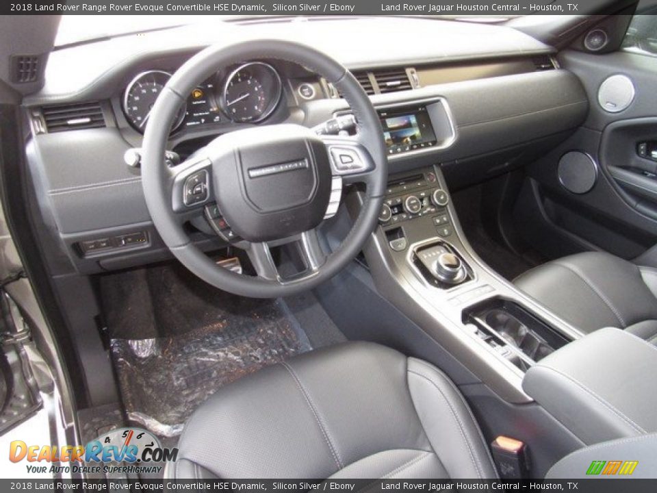 Ebony Interior - 2018 Land Rover Range Rover Evoque Convertible HSE Dynamic Photo #4