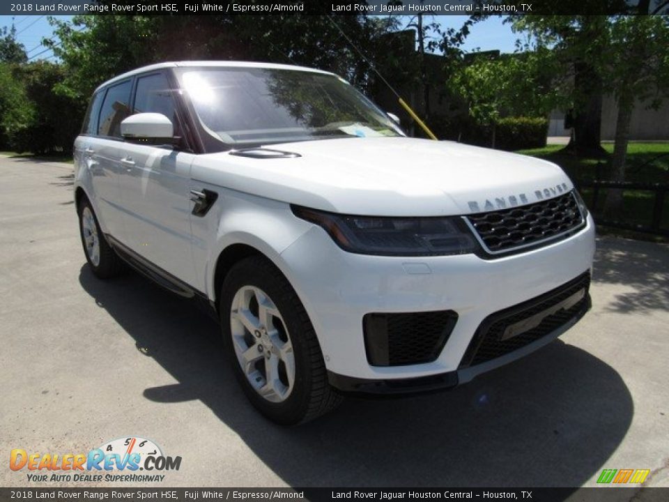 2018 Land Rover Range Rover Sport HSE Fuji White / Espresso/Almond Photo #2