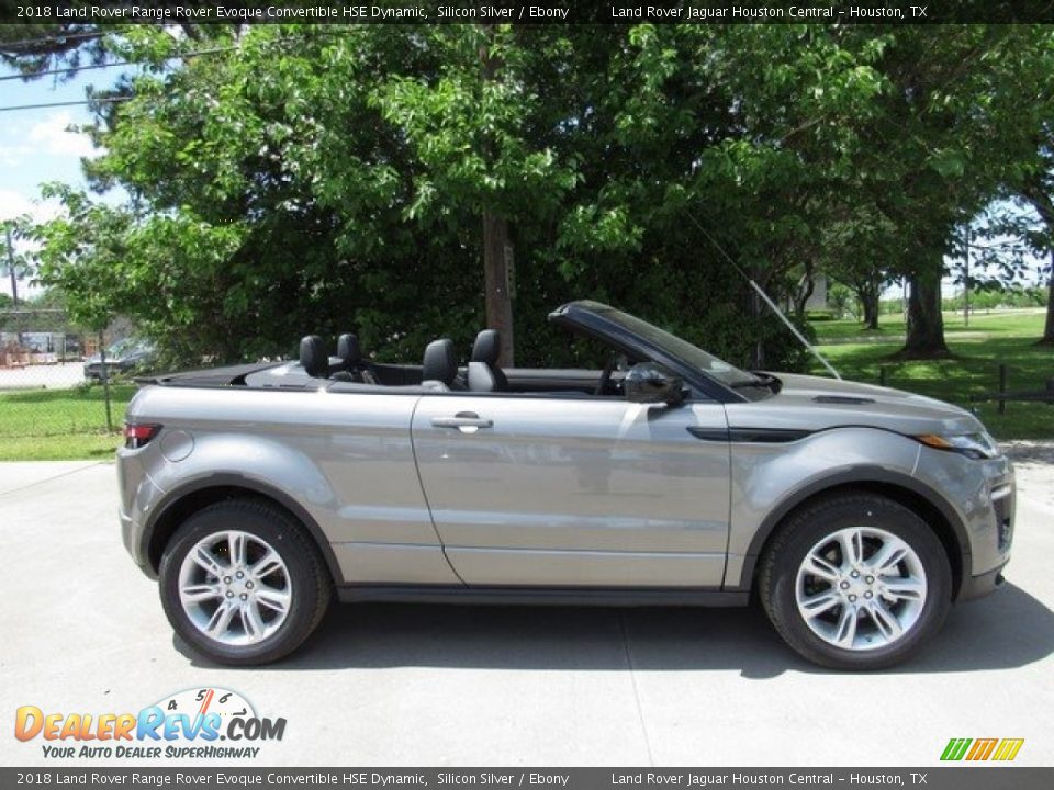 Silicon Silver 2018 Land Rover Range Rover Evoque Convertible HSE Dynamic Photo #6