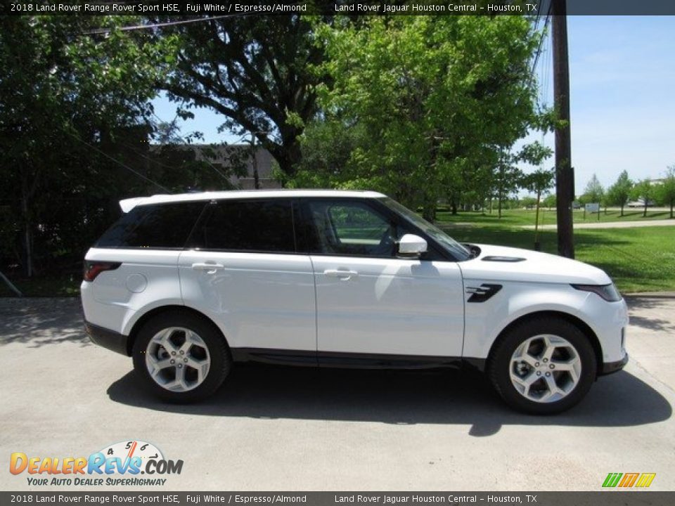2018 Land Rover Range Rover Sport HSE Fuji White / Espresso/Almond Photo #6