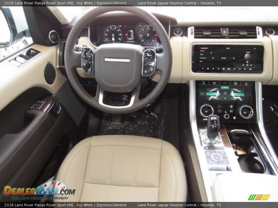 2018 Land Rover Range Rover Sport HSE Fuji White / Espresso/Almond Photo #14