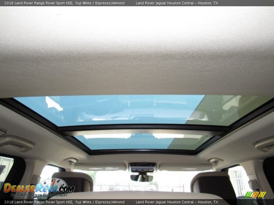 2018 Land Rover Range Rover Sport HSE Fuji White / Espresso/Almond Photo #18