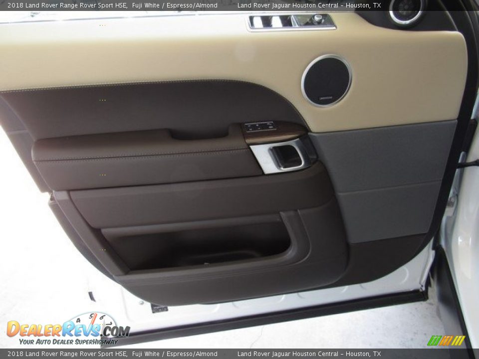 2018 Land Rover Range Rover Sport HSE Fuji White / Espresso/Almond Photo #24