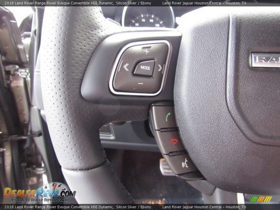2018 Land Rover Range Rover Evoque Convertible HSE Dynamic Silicon Silver / Ebony Photo #27