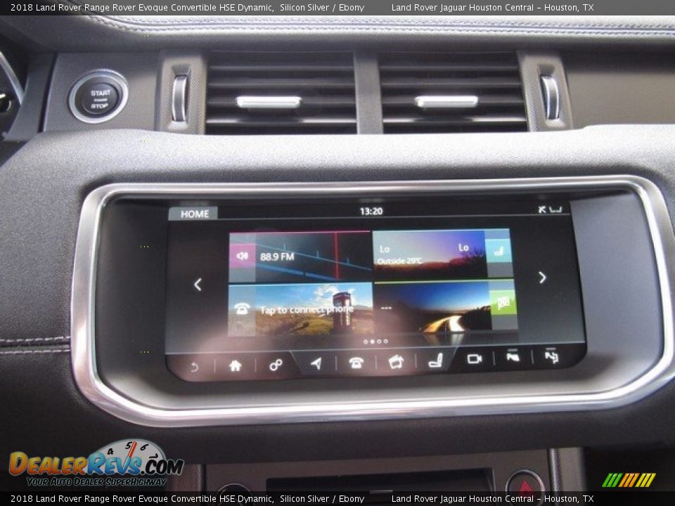 2018 Land Rover Range Rover Evoque Convertible HSE Dynamic Silicon Silver / Ebony Photo #30