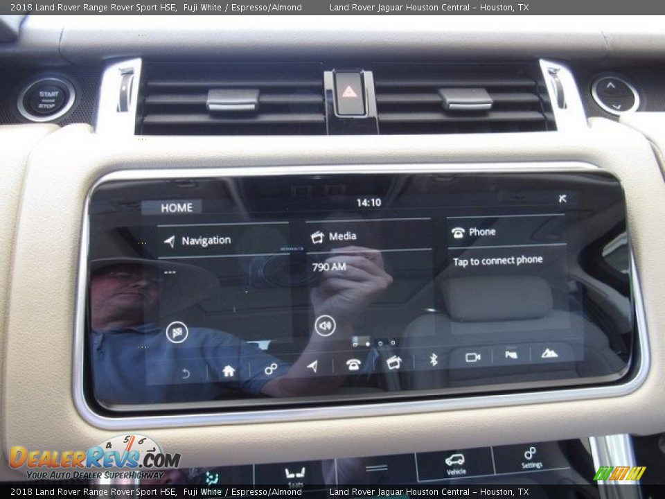 2018 Land Rover Range Rover Sport HSE Fuji White / Espresso/Almond Photo #31