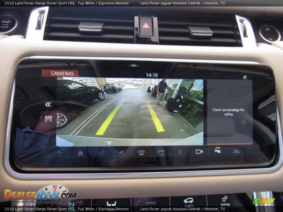2018 Land Rover Range Rover Sport HSE Fuji White / Espresso/Almond Photo #33