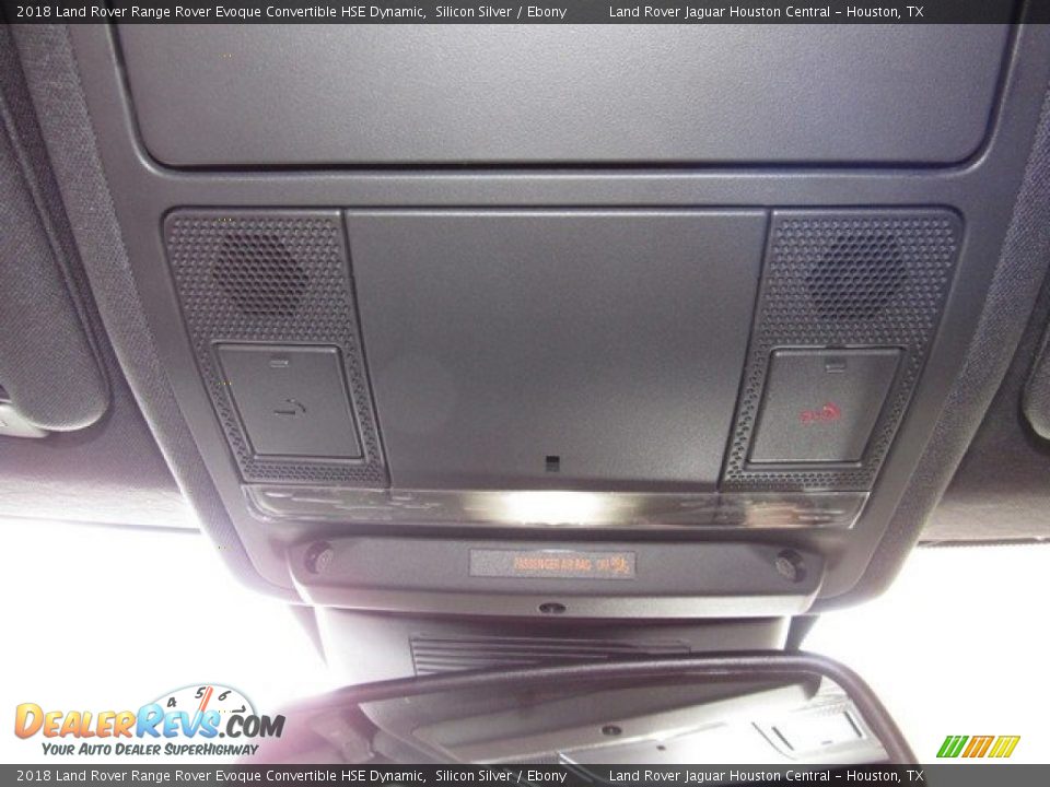 2018 Land Rover Range Rover Evoque Convertible HSE Dynamic Silicon Silver / Ebony Photo #36