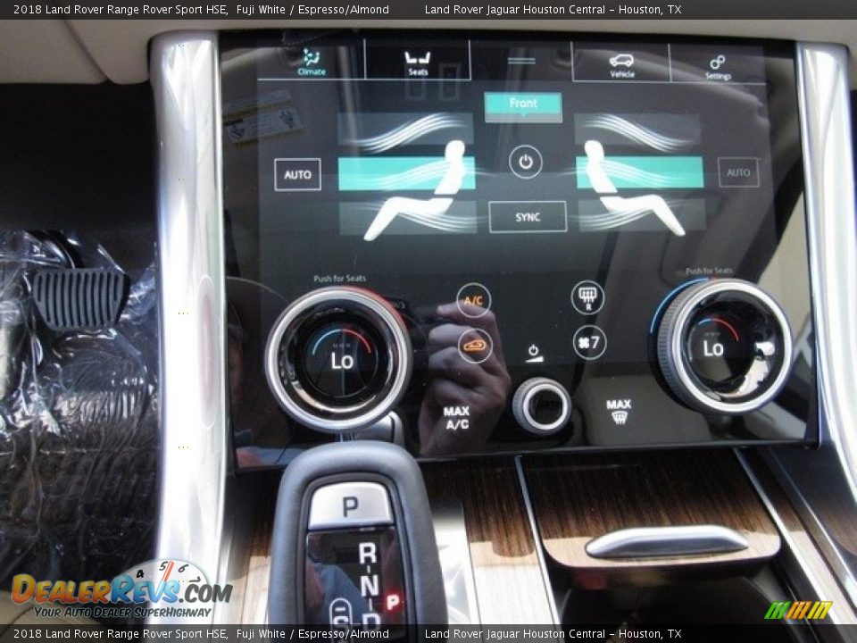 2018 Land Rover Range Rover Sport HSE Fuji White / Espresso/Almond Photo #34