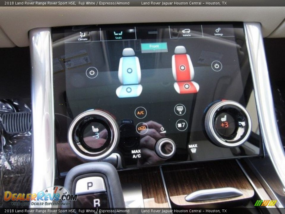 2018 Land Rover Range Rover Sport HSE Fuji White / Espresso/Almond Photo #35