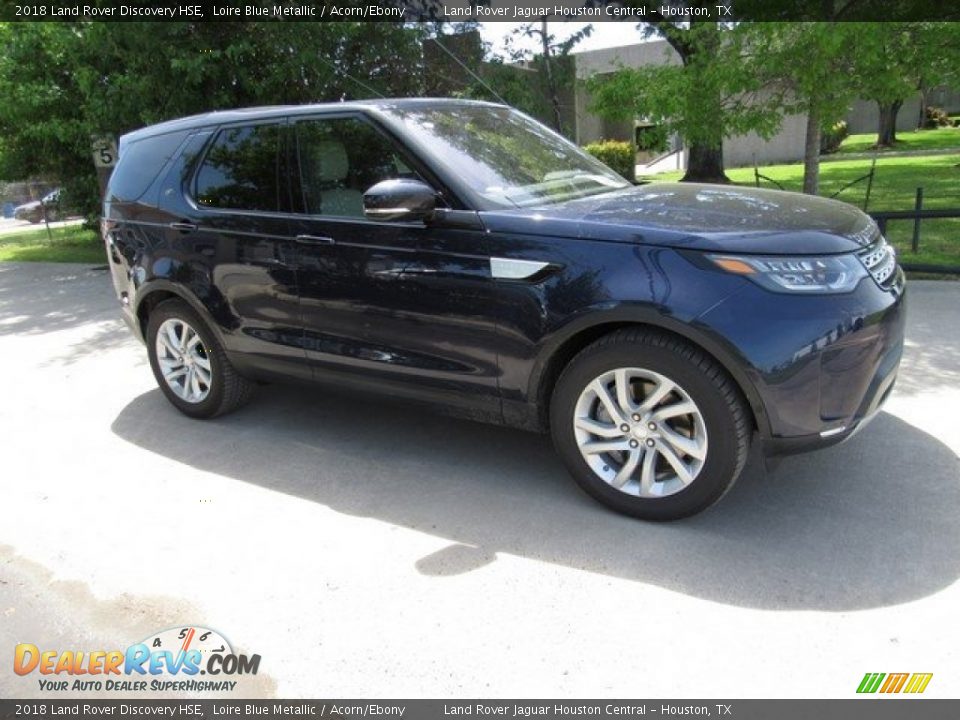 2018 Land Rover Discovery HSE Loire Blue Metallic / Acorn/Ebony Photo #1