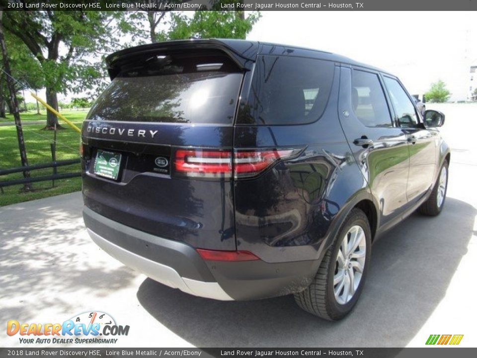 2018 Land Rover Discovery HSE Loire Blue Metallic / Acorn/Ebony Photo #7