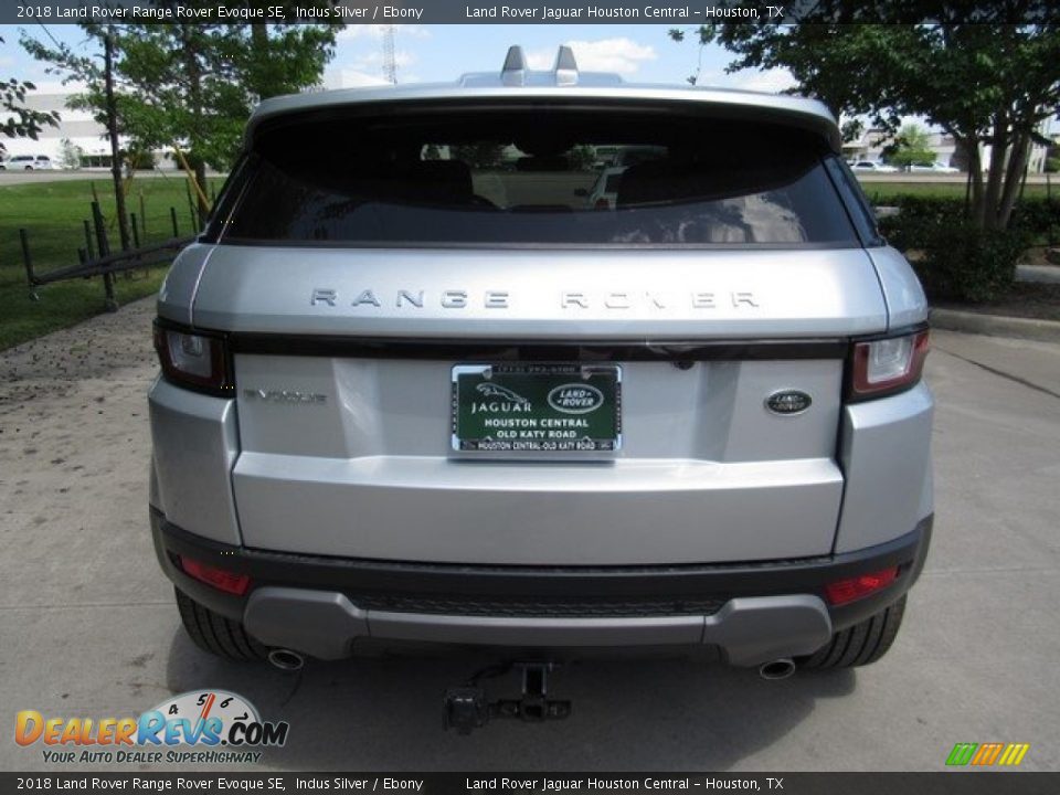 2018 Land Rover Range Rover Evoque SE Indus Silver / Ebony Photo #8