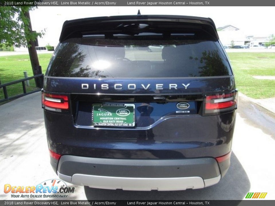 2018 Land Rover Discovery HSE Loire Blue Metallic / Acorn/Ebony Photo #8