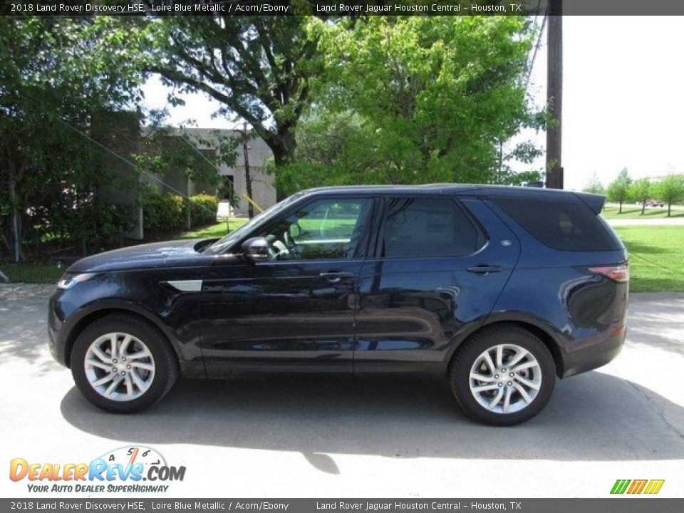 2018 Land Rover Discovery HSE Loire Blue Metallic / Acorn/Ebony Photo #11