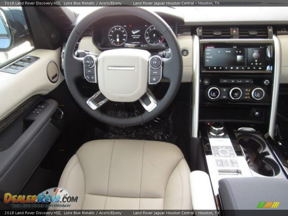 2018 Land Rover Discovery HSE Loire Blue Metallic / Acorn/Ebony Photo #14
