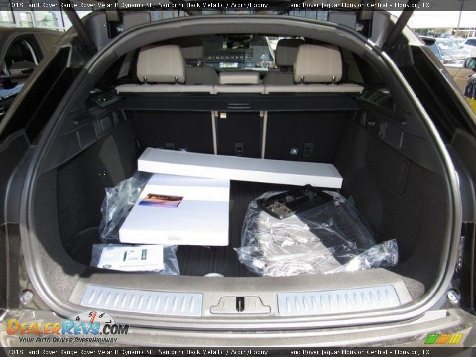 2018 Land Rover Range Rover Velar R Dynamic SE Santorini Black Metallic / Acorn/Ebony Photo #17