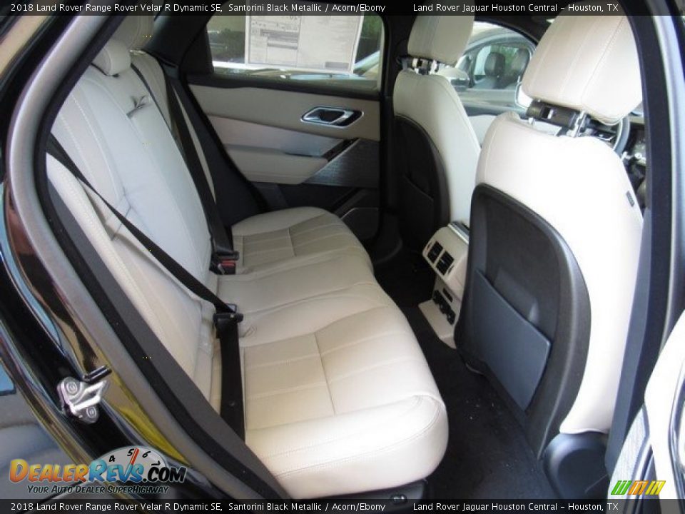 2018 Land Rover Range Rover Velar R Dynamic SE Santorini Black Metallic / Acorn/Ebony Photo #19