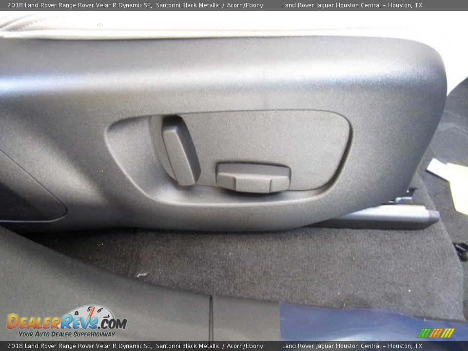 2018 Land Rover Range Rover Velar R Dynamic SE Santorini Black Metallic / Acorn/Ebony Photo #20