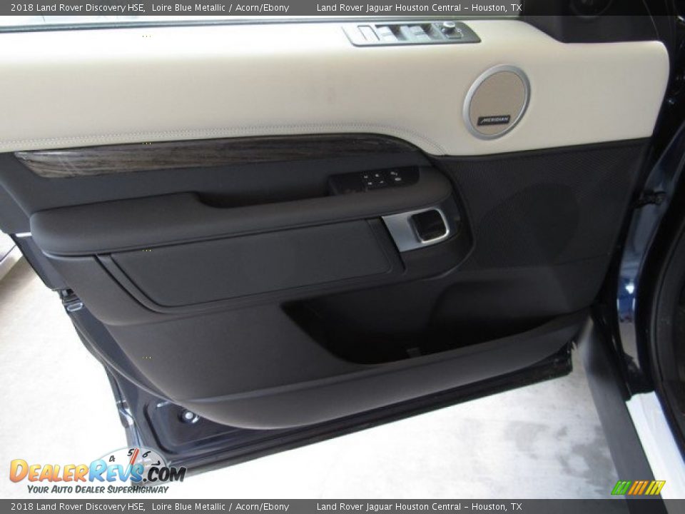 2018 Land Rover Discovery HSE Loire Blue Metallic / Acorn/Ebony Photo #24