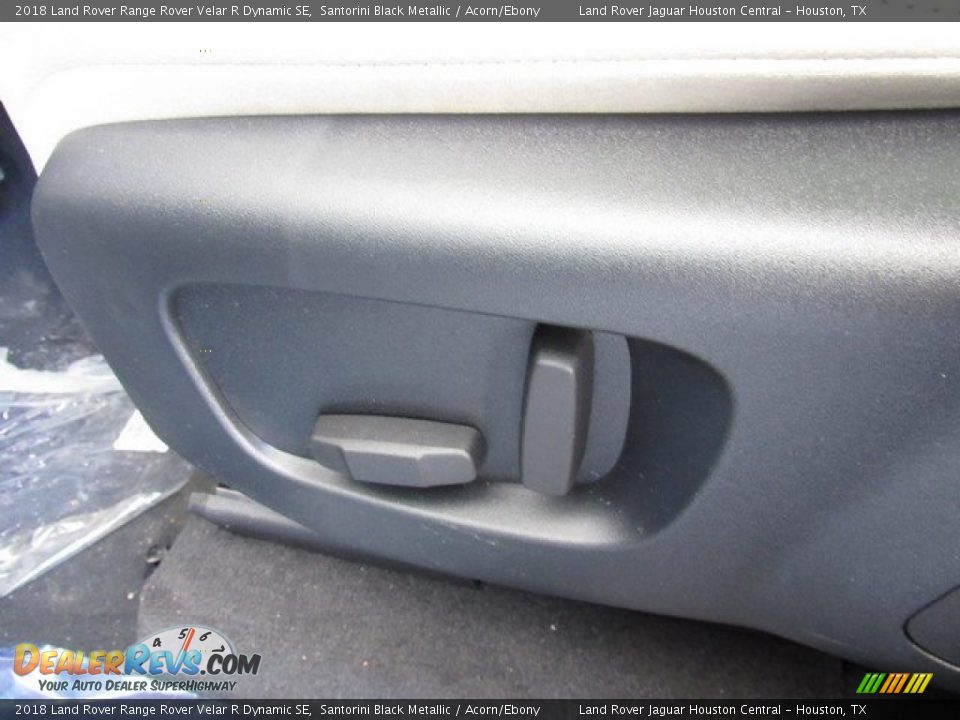 2018 Land Rover Range Rover Velar R Dynamic SE Santorini Black Metallic / Acorn/Ebony Photo #26