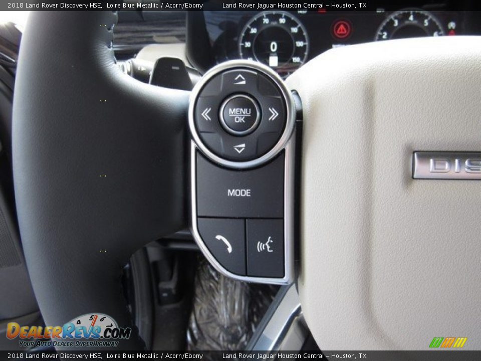 2018 Land Rover Discovery HSE Loire Blue Metallic / Acorn/Ebony Photo #28