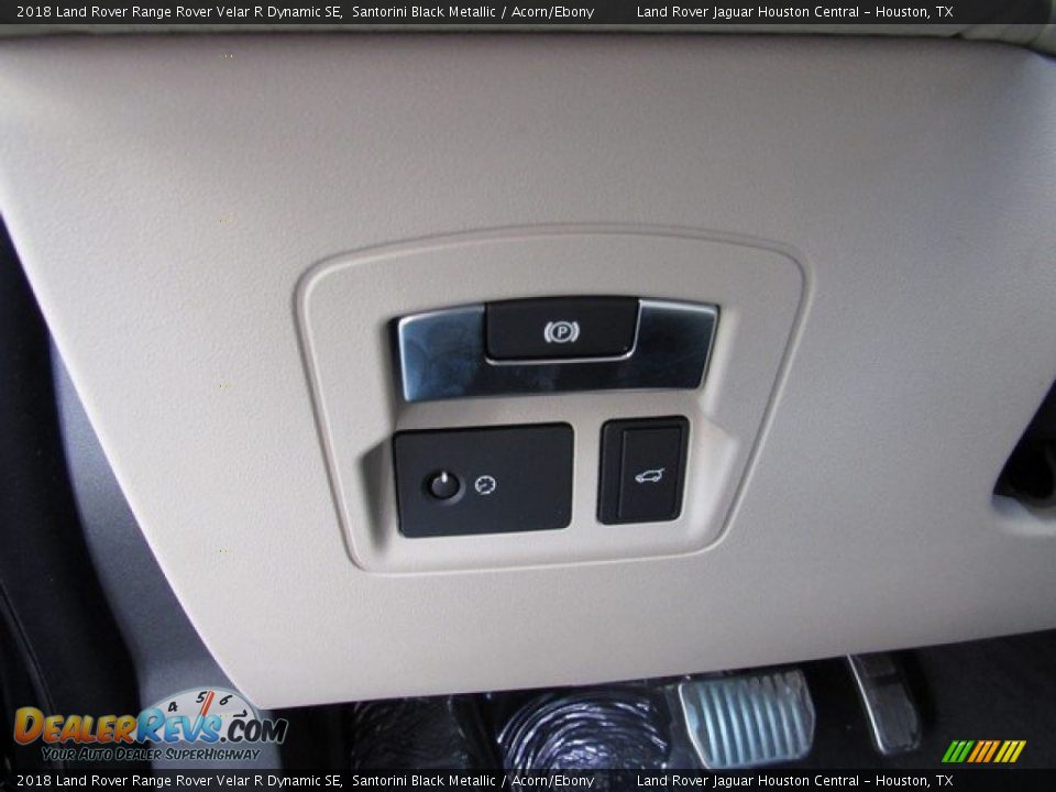 2018 Land Rover Range Rover Velar R Dynamic SE Santorini Black Metallic / Acorn/Ebony Photo #27