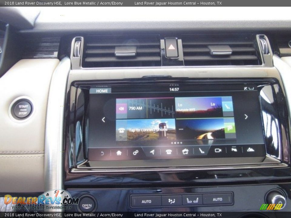 2018 Land Rover Discovery HSE Loire Blue Metallic / Acorn/Ebony Photo #31