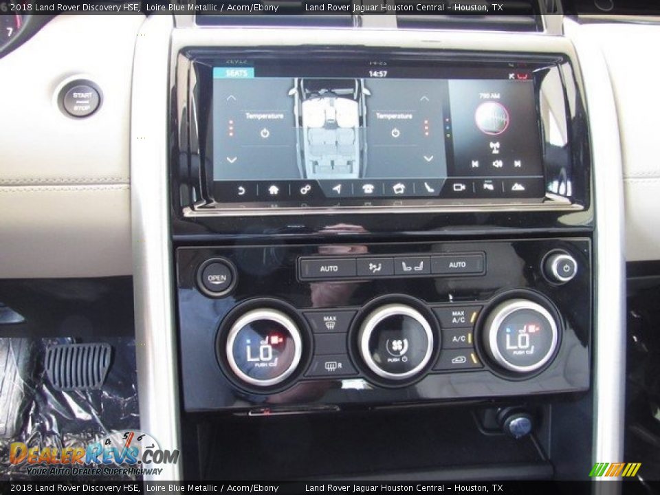2018 Land Rover Discovery HSE Loire Blue Metallic / Acorn/Ebony Photo #33