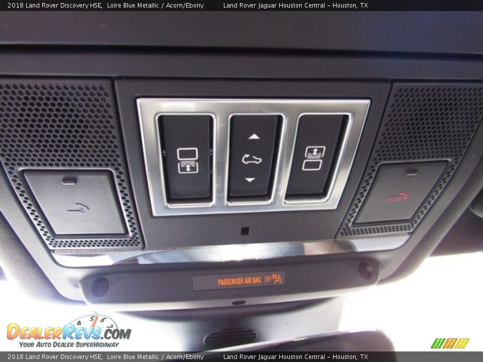 2018 Land Rover Discovery HSE Loire Blue Metallic / Acorn/Ebony Photo #35