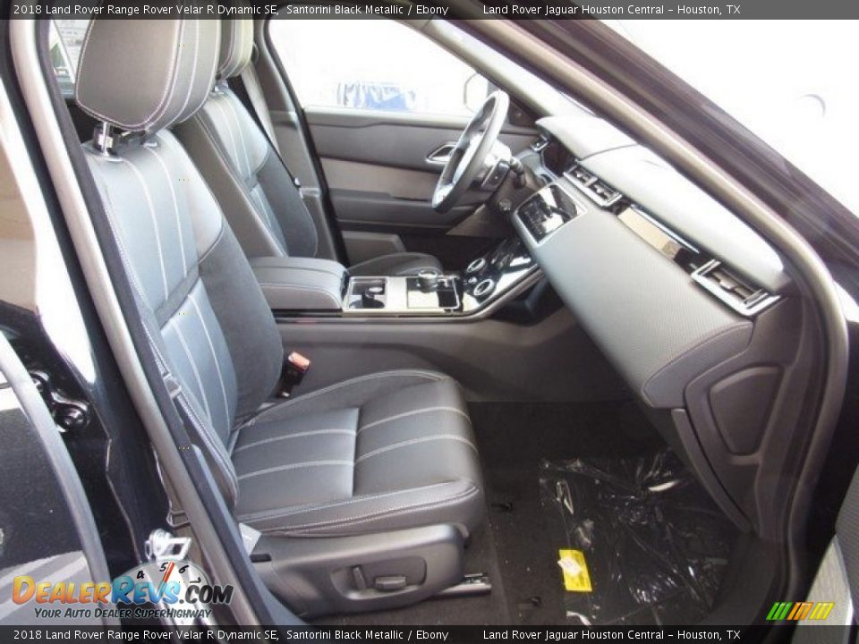 2018 Land Rover Range Rover Velar R Dynamic SE Santorini Black Metallic / Ebony Photo #5