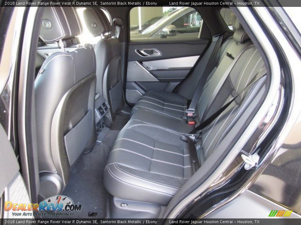 2018 Land Rover Range Rover Velar R Dynamic SE Santorini Black Metallic / Ebony Photo #13