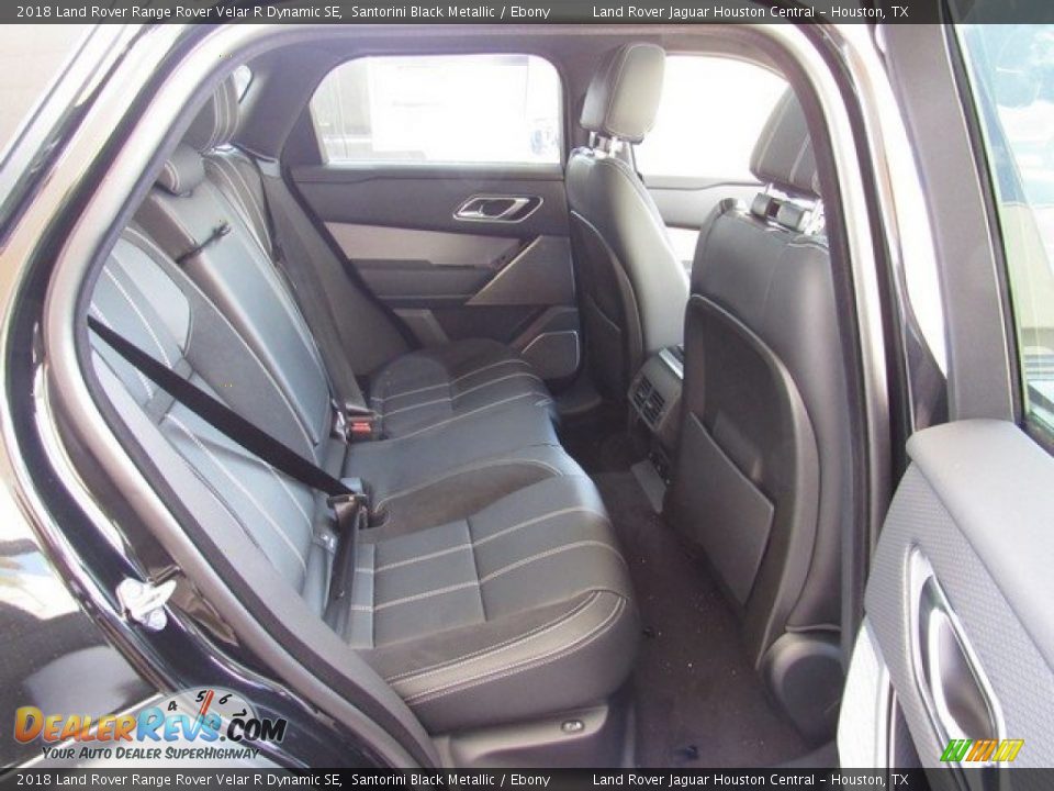 2018 Land Rover Range Rover Velar R Dynamic SE Santorini Black Metallic / Ebony Photo #19