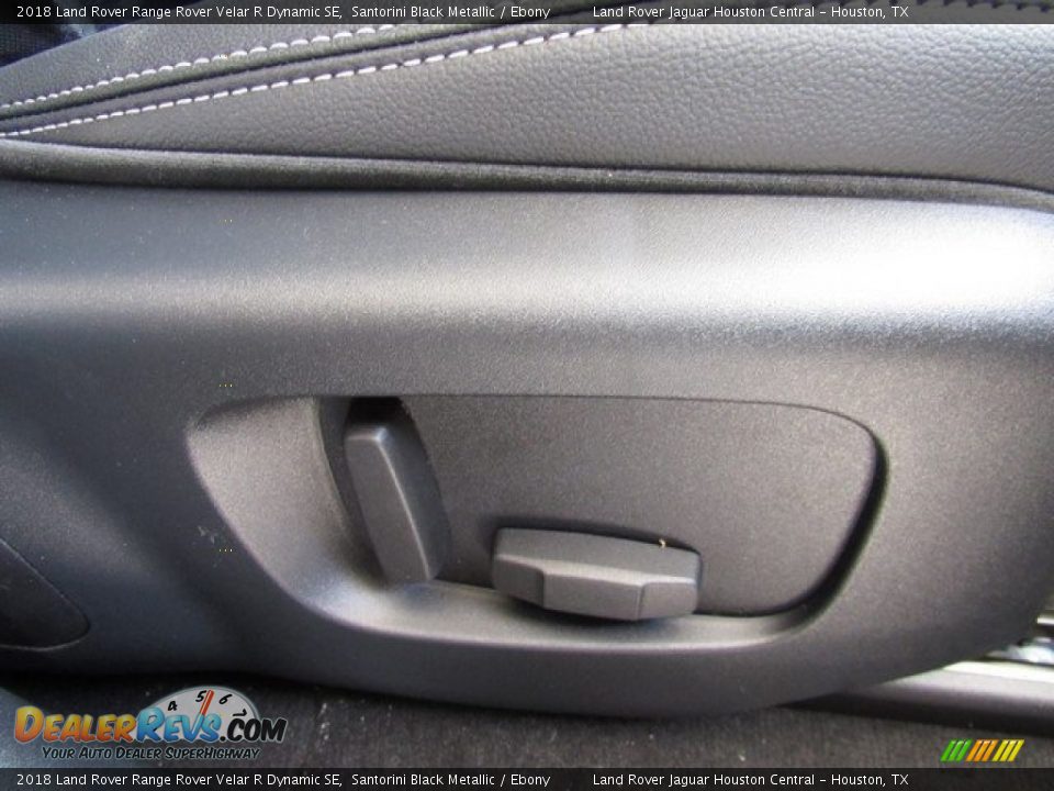 2018 Land Rover Range Rover Velar R Dynamic SE Santorini Black Metallic / Ebony Photo #20