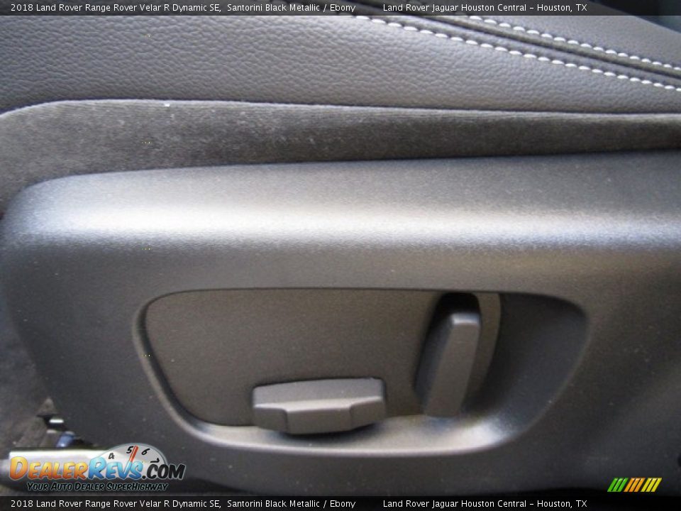 2018 Land Rover Range Rover Velar R Dynamic SE Santorini Black Metallic / Ebony Photo #26