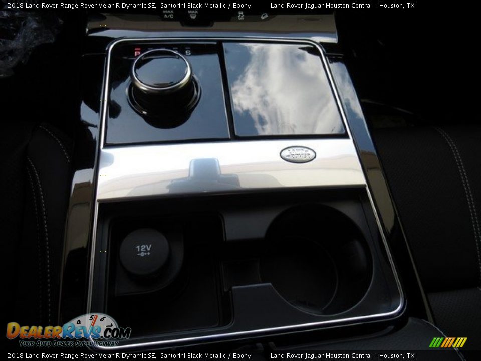 2018 Land Rover Range Rover Velar R Dynamic SE Santorini Black Metallic / Ebony Photo #36