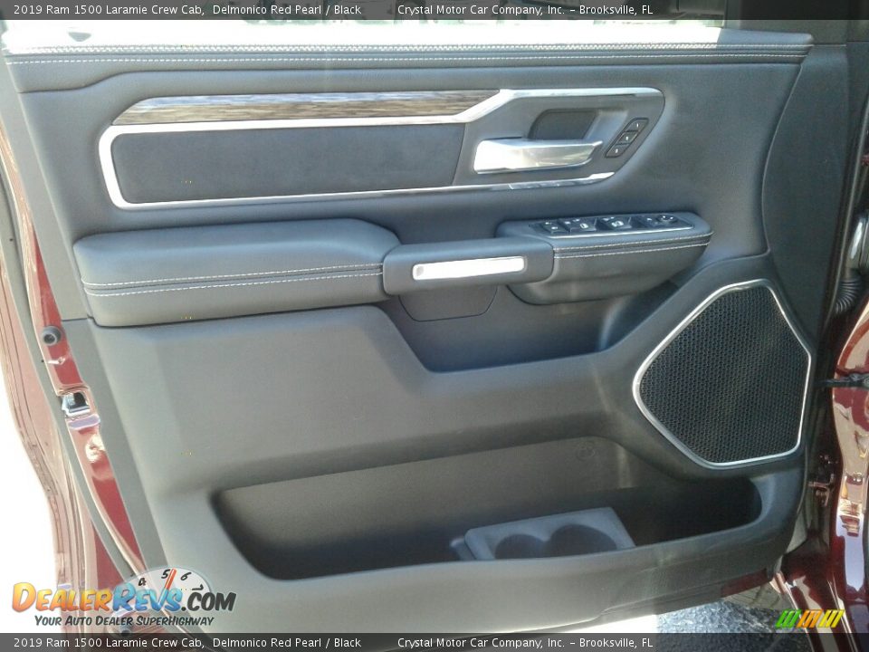 2019 Ram 1500 Laramie Crew Cab Delmonico Red Pearl / Black Photo #17