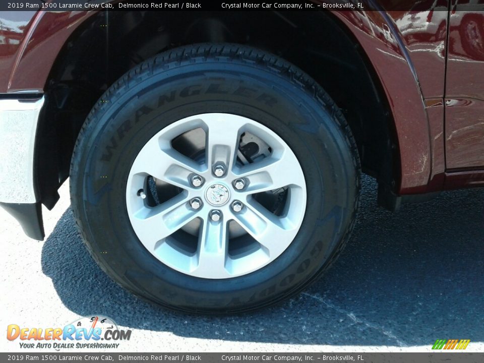 2019 Ram 1500 Laramie Crew Cab Delmonico Red Pearl / Black Photo #20