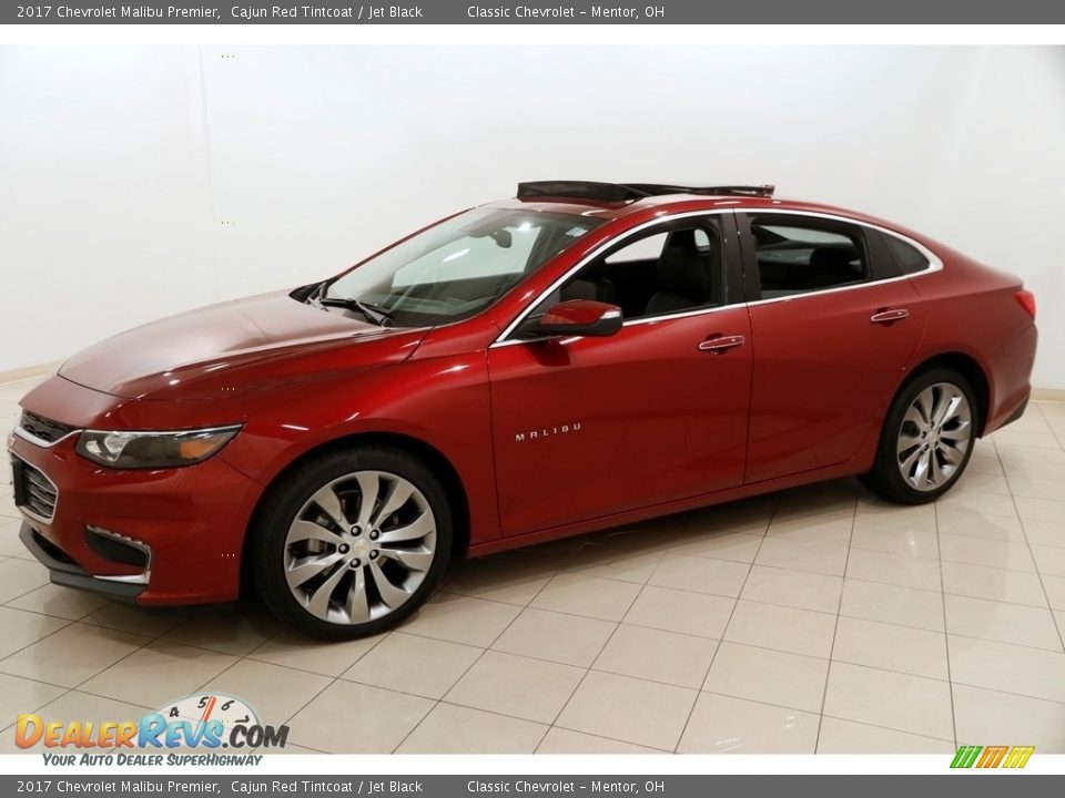 2017 Chevrolet Malibu Premier Cajun Red Tintcoat / Jet Black Photo #3