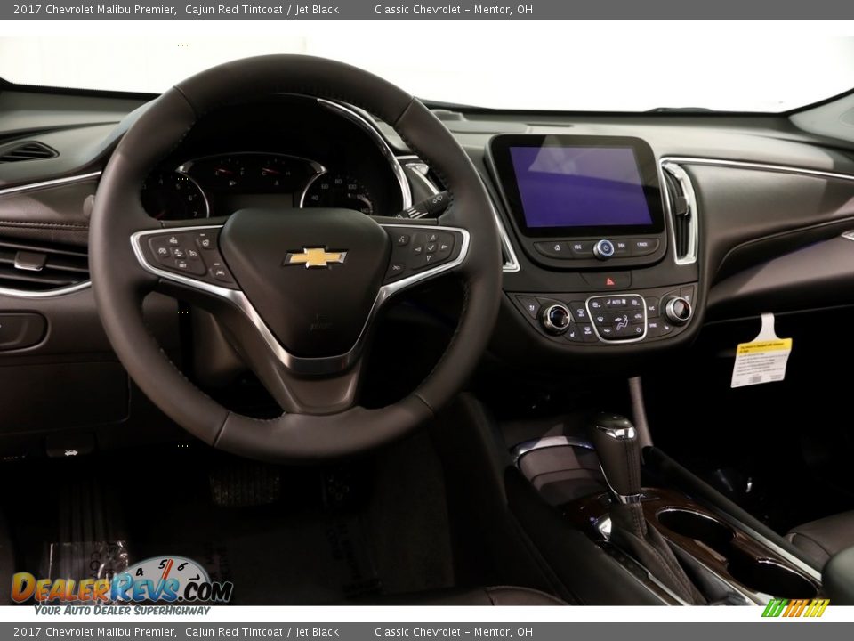 2017 Chevrolet Malibu Premier Cajun Red Tintcoat / Jet Black Photo #6