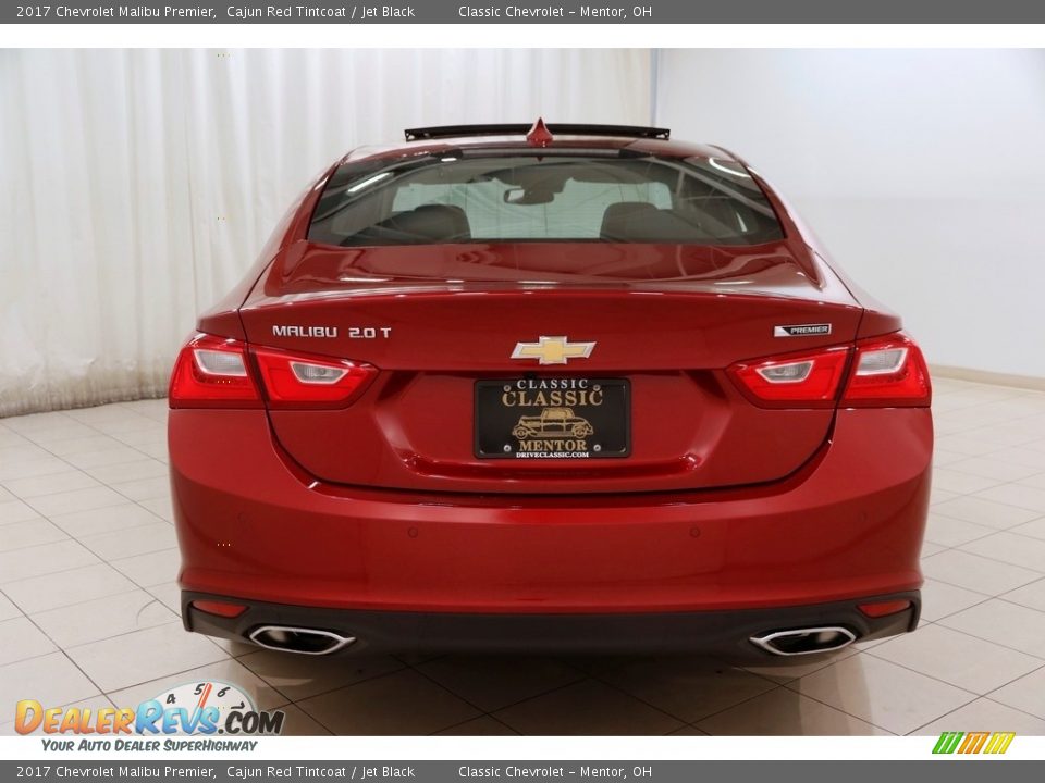 2017 Chevrolet Malibu Premier Cajun Red Tintcoat / Jet Black Photo #18