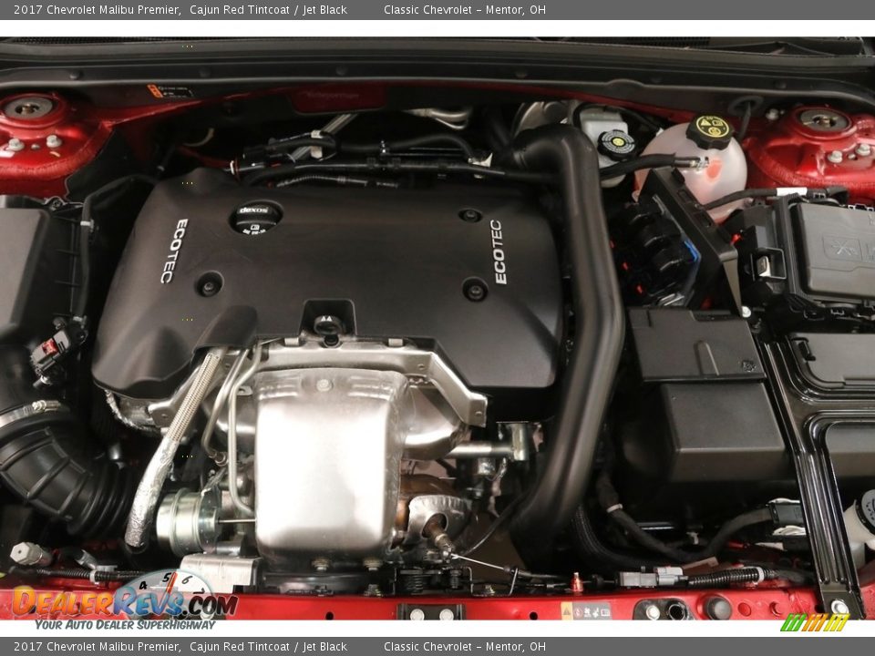 2017 Chevrolet Malibu Premier Cajun Red Tintcoat / Jet Black Photo #20
