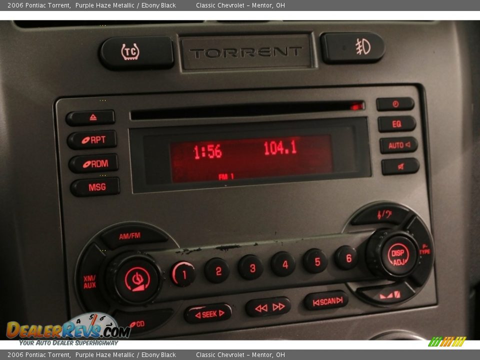 2006 Pontiac Torrent Purple Haze Metallic / Ebony Black Photo #9