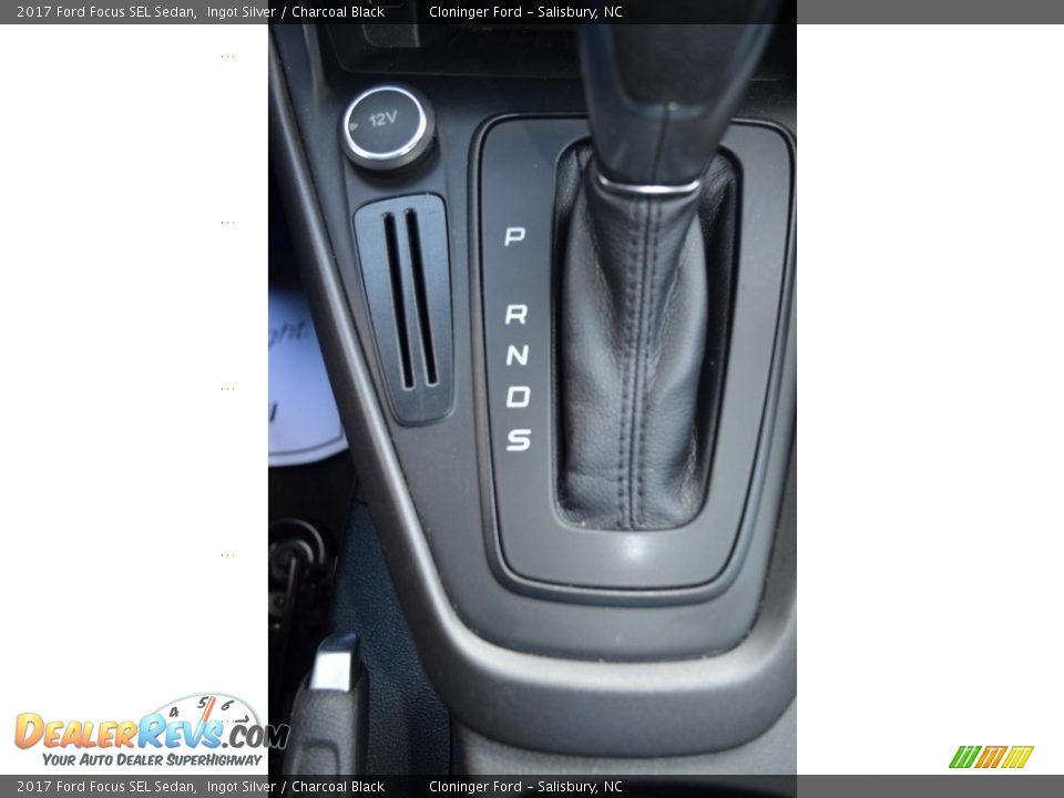 2017 Ford Focus SEL Sedan Ingot Silver / Charcoal Black Photo #22