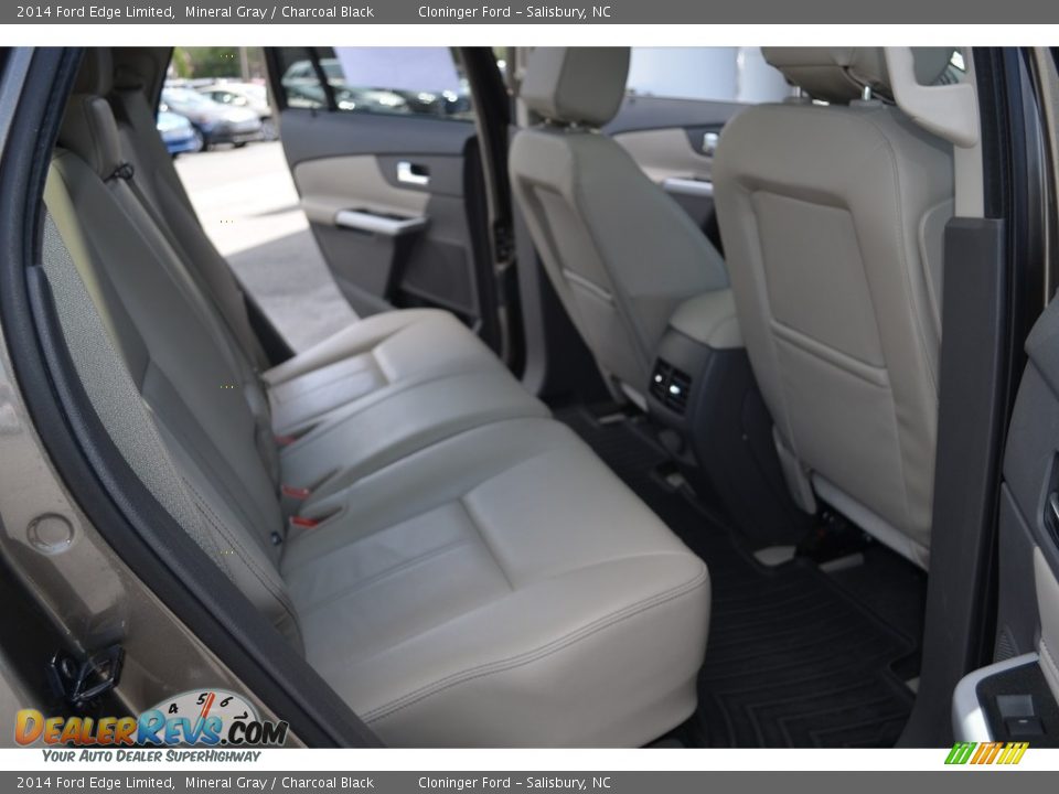 2014 Ford Edge Limited Mineral Gray / Charcoal Black Photo #16