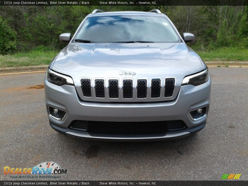 2019 Jeep Cherokee Limited Billet Silver Metallic / Black Photo #3