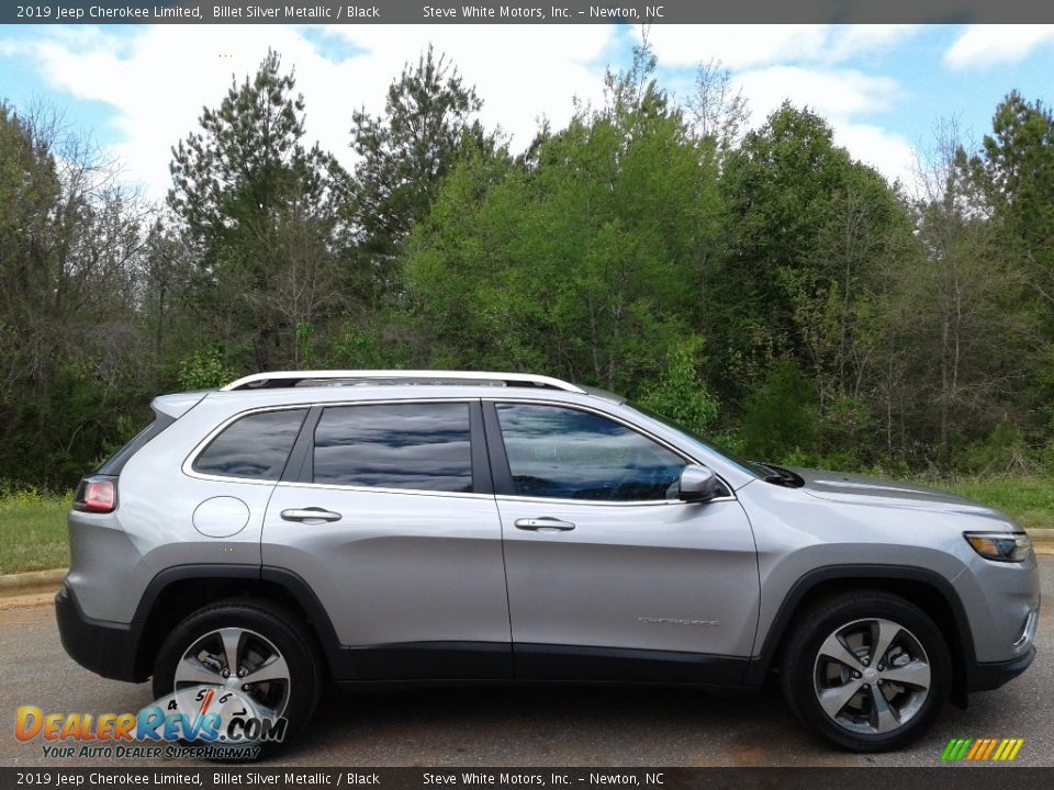 2019 Jeep Cherokee Limited Billet Silver Metallic / Black Photo #5
