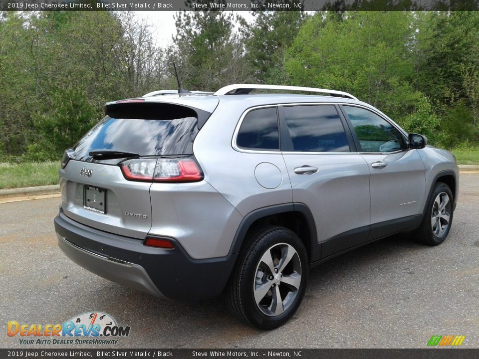 2019 Jeep Cherokee Limited Billet Silver Metallic / Black Photo #6
