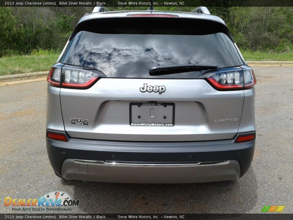 2019 Jeep Cherokee Limited Billet Silver Metallic / Black Photo #7