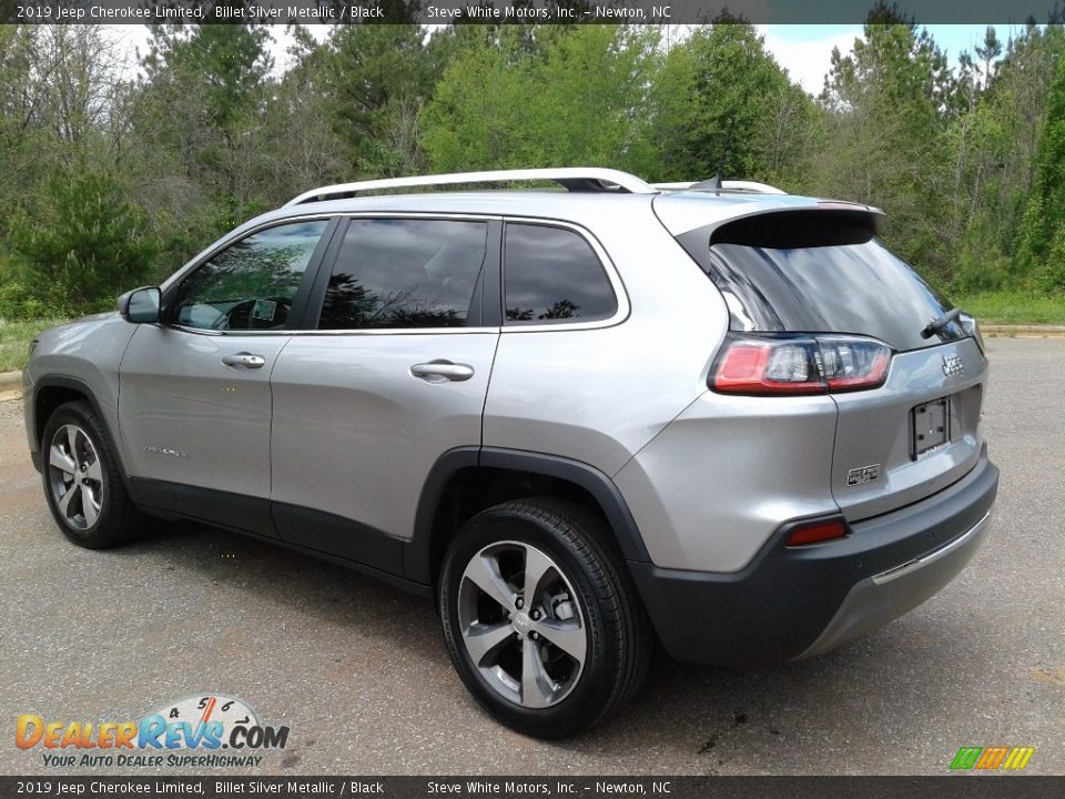 2019 Jeep Cherokee Limited Billet Silver Metallic / Black Photo #8
